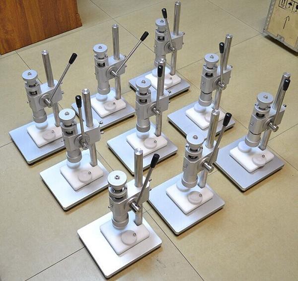 Manual Perfume Glass Bottle Aluminum Cap Crimping Machine