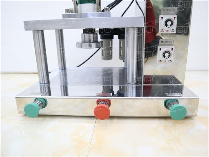 Small batch Lab Use cosmetic powder eye shadow press Machine