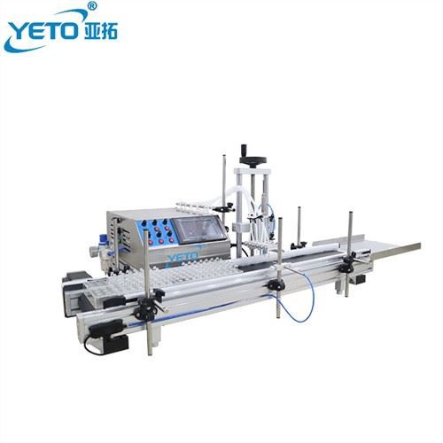 Маса отгоре автоматична машина за пълнене на течности